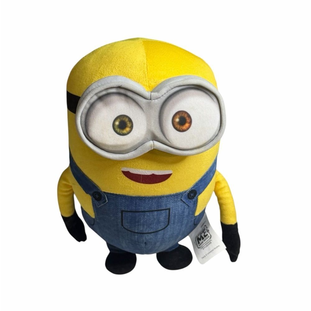 Minions Rise Of Guru  Bob Plush Toy Glasses  Universal Studios